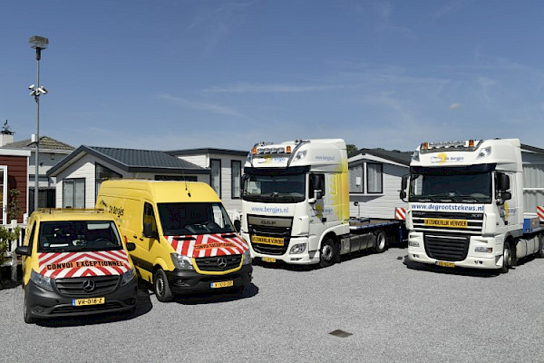 De Bergjes Chalets & Caravans : Transport de votre mobil-home-3